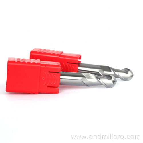 Solid Carbide Ball Nose End Mill for Aluminium